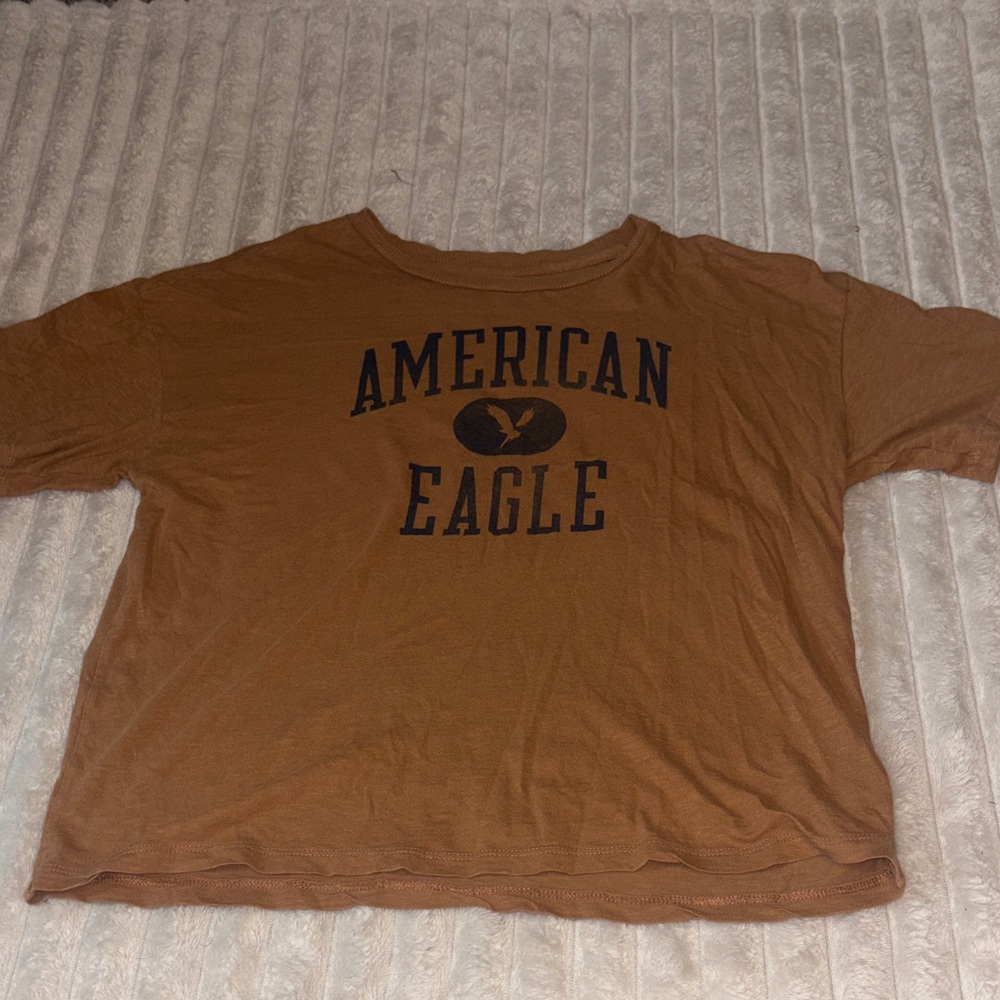 American Eagle Outfitters Brown T-Shirt